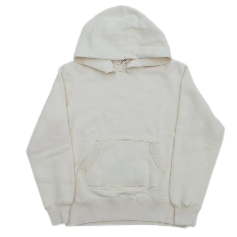 Loop & Weft Super Fluffy Knit After Hood Sweatshirt (Ivory)