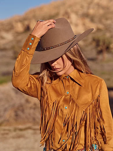 Wrangler Lainey Wilson Fring Snap Shirt