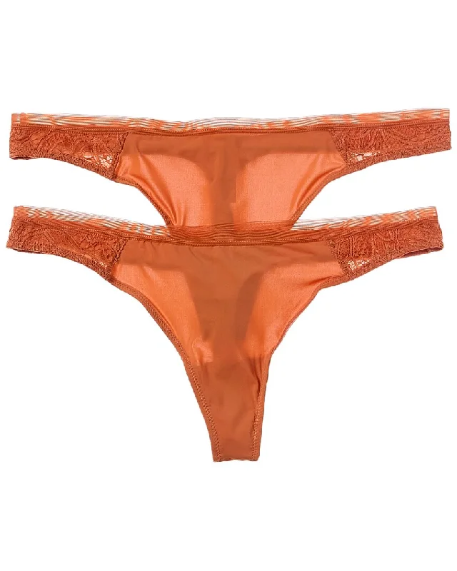 LIVELY 2pk The Palm Lace Thong