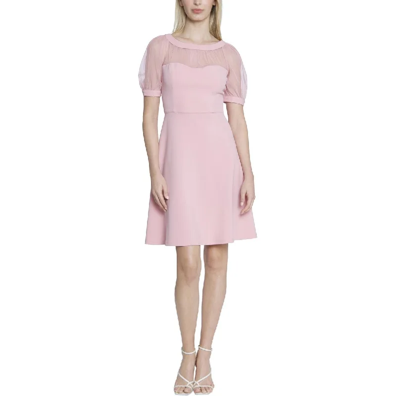 Maggy London Womens Illusion Polyester Cocktail And Party Dress