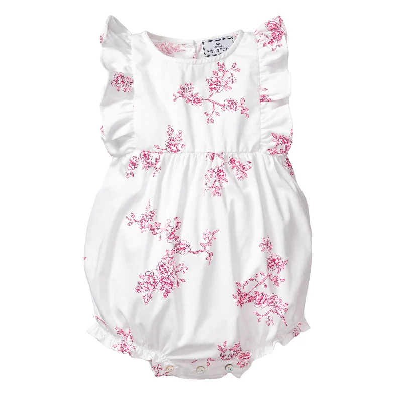 English Rose Ruffled Romper