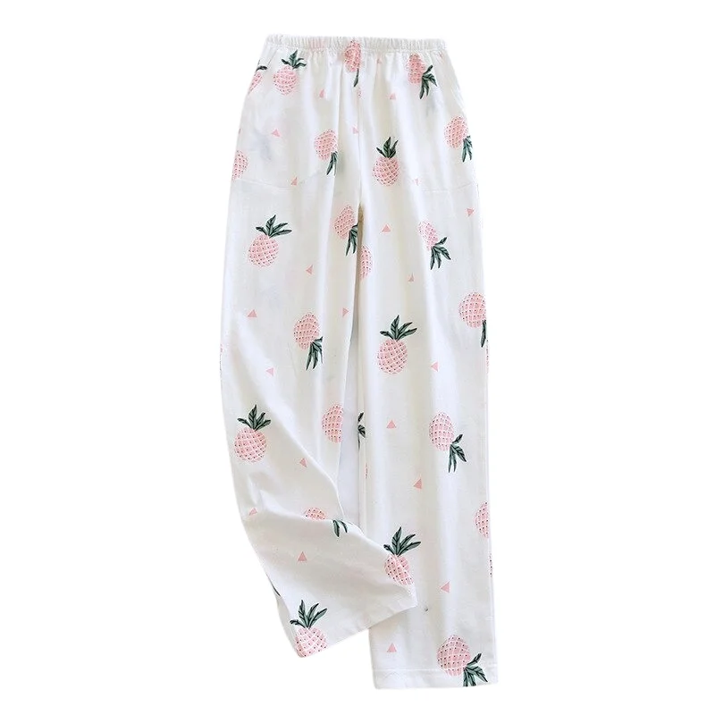 Floral Home Pants -M104