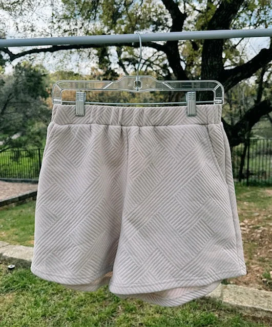 Light Taupe Lounge Shorts