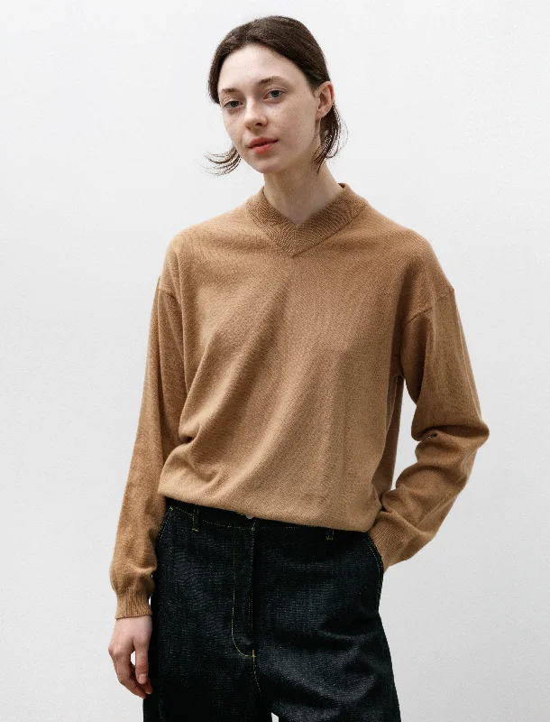 Fiore Longsleeved Lambswool Knit Peanut