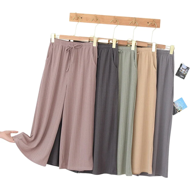 Women's Threaded Wide Leg Pants